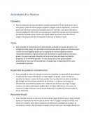 Actividades Por Realizar. Charadas