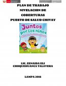 PLAN DE TRABAJO DE NIVELACION DE COBERTURAS