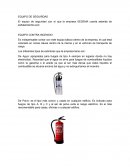 Equipo de seguridad empresa GESEMA