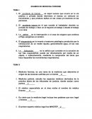 EXAMEN DE MEDICINA FORENSE