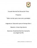 Taller reciclar para crear arte: portalápiz