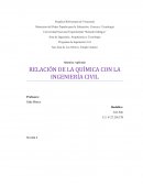 RELACIÓN DE LA QUÍMICA CON LA INGENIERÍA CIVIL