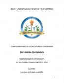 Enfermería oncológica