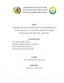 Automedicación asociado a problemas afectivos en los habitantes de 18 a 28 años de edad