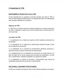 MANTENIMIENTO PRODUCTIVO TOTAL (TPM)