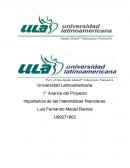Importancia de las Matemáticas financieras