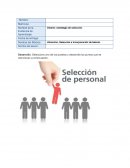 Diseño: estrategia de selección