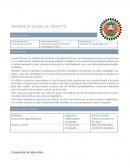 Informe de proyecto. Cafetería estudiantil del Instituto Tecnológico de Tepic