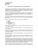 CÓDIGO DE ÉTICA PARA PROFESIONALES DE LA CONTABILIDAD PÚBLICA
