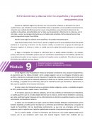 Enfrentamientos y alianzas entre los españoles y los pueblos mesoamericanos