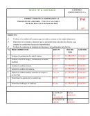 EMPRESA VIDEOTECA CORPORATION S.A PROGRAMA DE AUDITORÍA – CUENTA CAJA CHICA