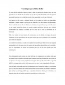 Un milagro para hellen keller