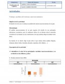 Trabajo: análisis del entorno macroeconómico