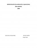 Administración de producción y operaciones . Importancia del diseño en la producción