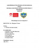 Comportamientos de niños en edades de 4-5 años dentro de los CDI (Centro de Desarrollo Infantil)