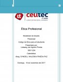 Codigo de Etica para el estudiante