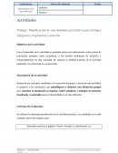 Planificación de una dinámica preventiva para trabajar relajación, respiración y atención