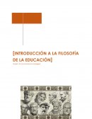 Filosofía y Educación