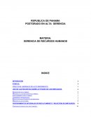 Trabajo de Gerencia de recursos humanos