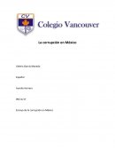 La corrupción en México