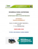 Plan de Desarrollo Sustentable