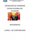 DEUDA EXTERNA DEL ECUADOR