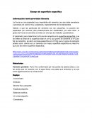 Ensayo de superficie especifica Información teórica/revisión literaria