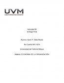 ECONOMIA DE LA ORGANIZACIÓN Cremería Americana S.A de C.V