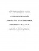 Relacion de las 5´s en empresa BIMBO