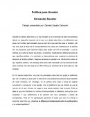 Política para Amador