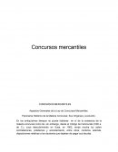 Concursos mercantiles. Aspectos Generales de la Ley de Concursos Mercantiles