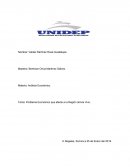 Problema Económico que afecte a la Región donde Vive