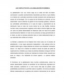LOS CONFLICTOS DE LA GLOBALIZACIÓN ECONÓMICA
