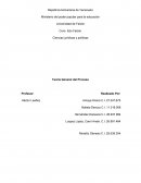 Ciencias jurídicas y políticas Teoría General del Proceso