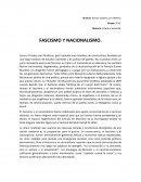 Fascismo y Nacionalismo