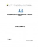 PROGRAMA NACIONAL DE FORMACION EN HIGIENE Y CONTROL DE CALIDAD TERMODINÁMICA