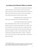 Los Comienzos de las Relaciones Públicas en Argentina