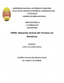 Investigacion turismo en Honduras