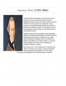 Immanuel Kant (1724-1804)