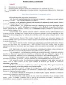 Resumen Cultura y Comunicación