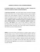 DEMANDA PROCESO ABREVIADO