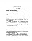 Discurso, "Violencia hacia la mujer"