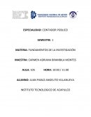 Conceptos básicos de investigación