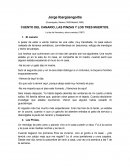 CUENTO DEL CANARIO, LAS PINZAS Y LOS TRES MUERTOS