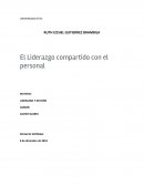 LIDERAZGO COMPARTIDO CON EL PERSONAL