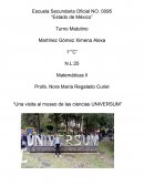 Una visita al museo de las ciencias UNIVERSUM