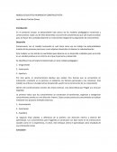 MODELO EDUCATIVO HUMANISTA-CONSTRUCTIVISTA