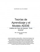 Teorías de Aprendizaje y Modelo ADDIE