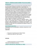 GENERALIDADES SOBRE TITULOS VALORES