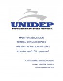 Yo explico pero ellos aprenden?